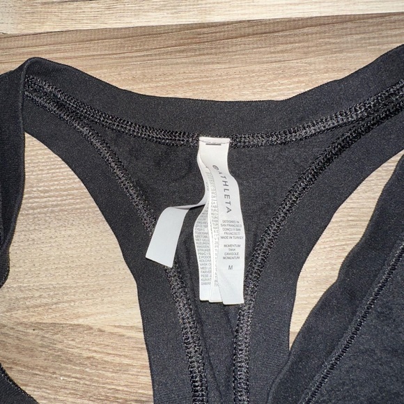 Black Racerback Tank Top - Picture 3 of 3